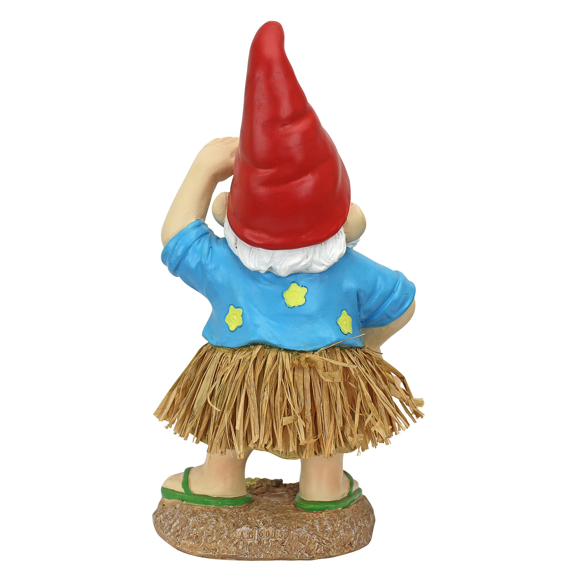 Gnome swinging an axe Redhead gianna ftv